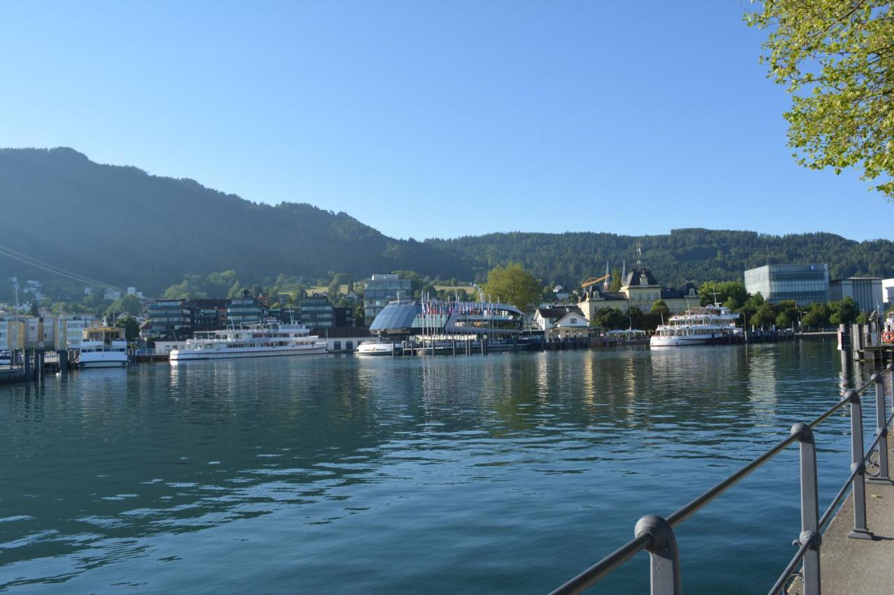 4-Laender-Hotel Deutschmann Bregenz Buitenkant foto