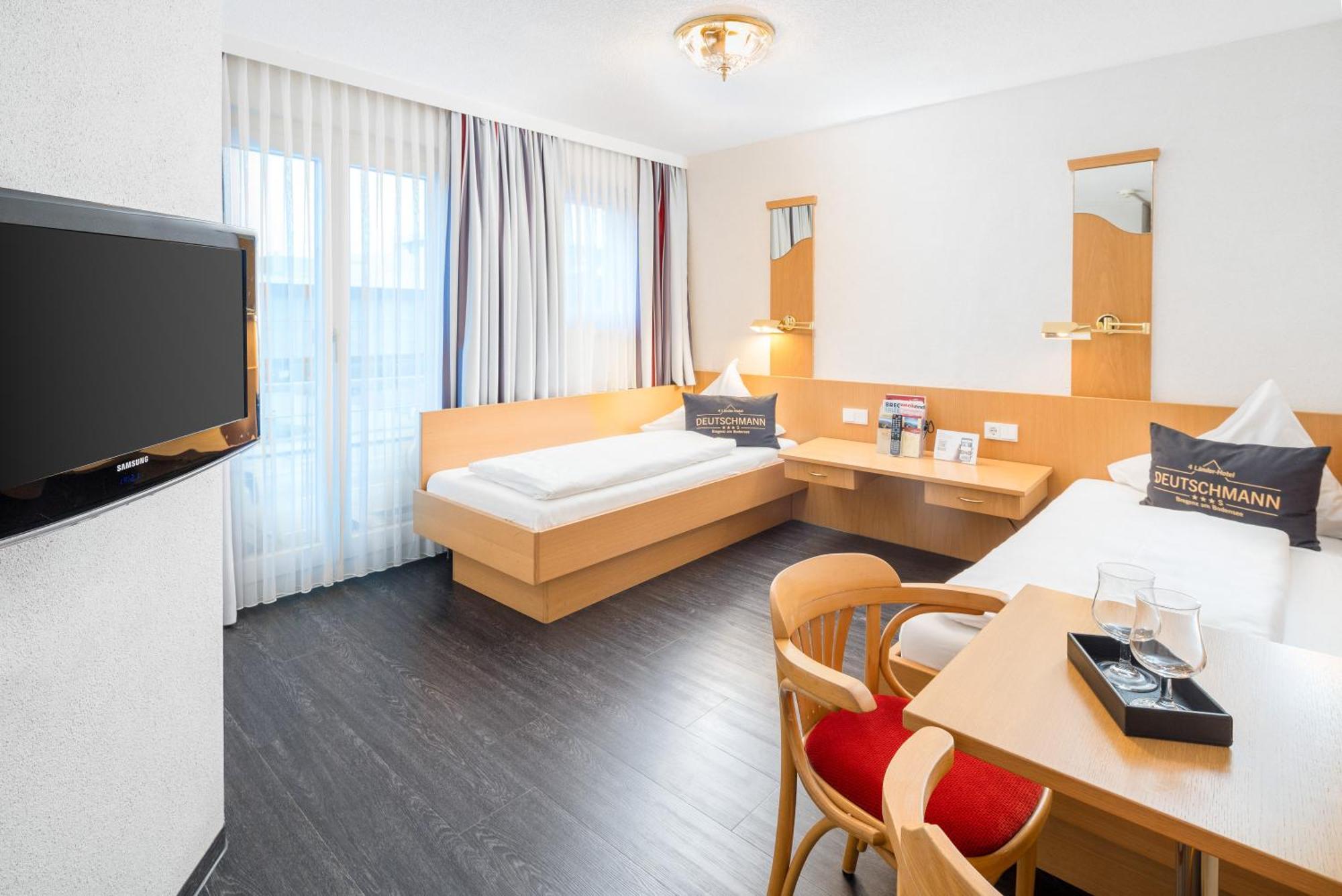 4-Laender-Hotel Deutschmann Bregenz Buitenkant foto