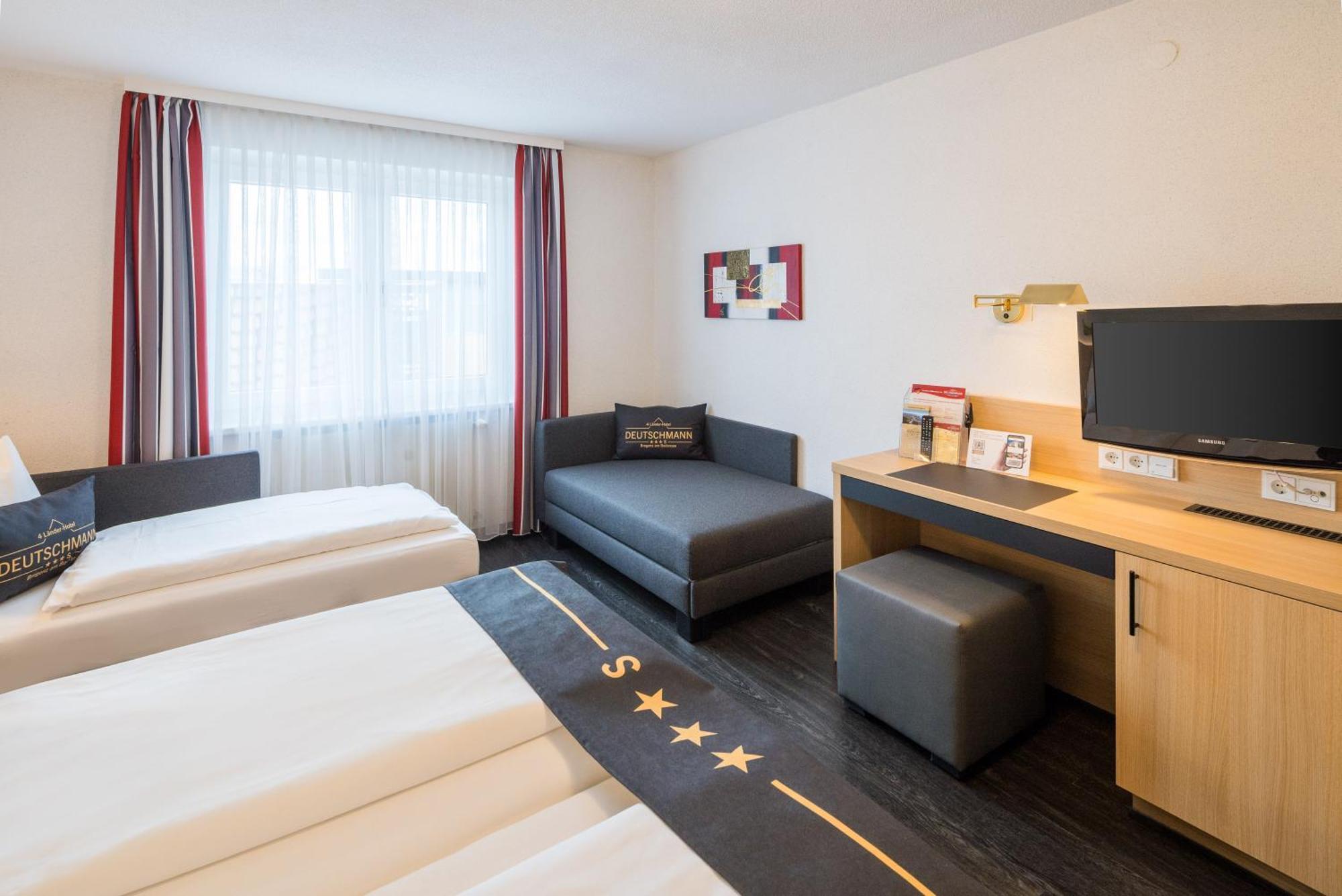 4-Laender-Hotel Deutschmann Bregenz Buitenkant foto